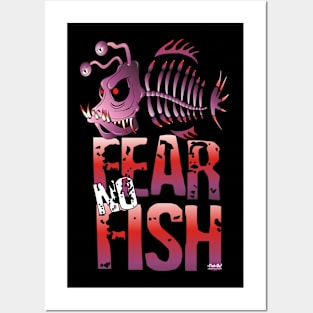 Fear No Fish Posters and Art